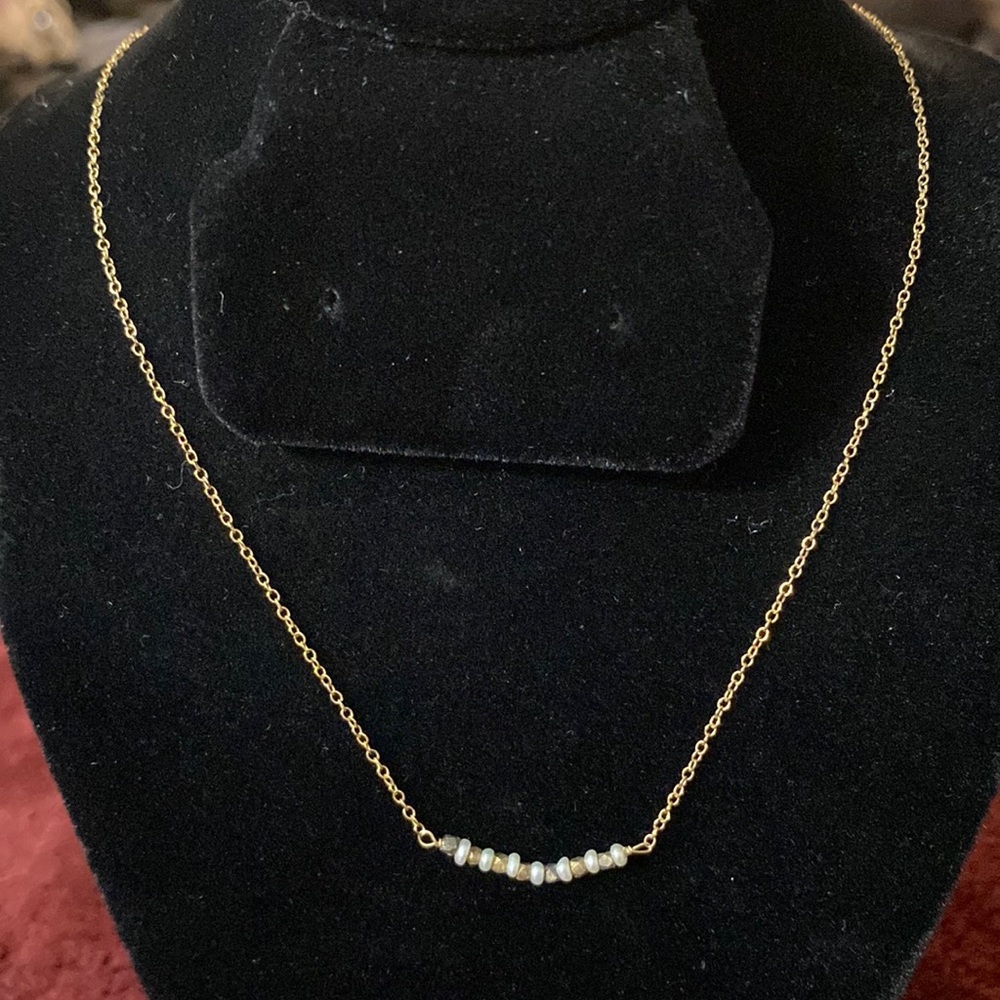14k Real Gold Necklace - image 1